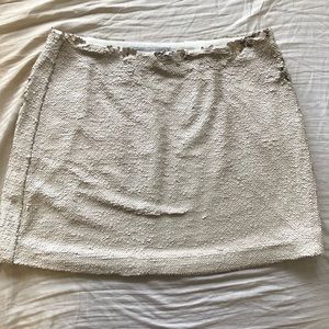 Rebecca minkoff sequin mini skirt